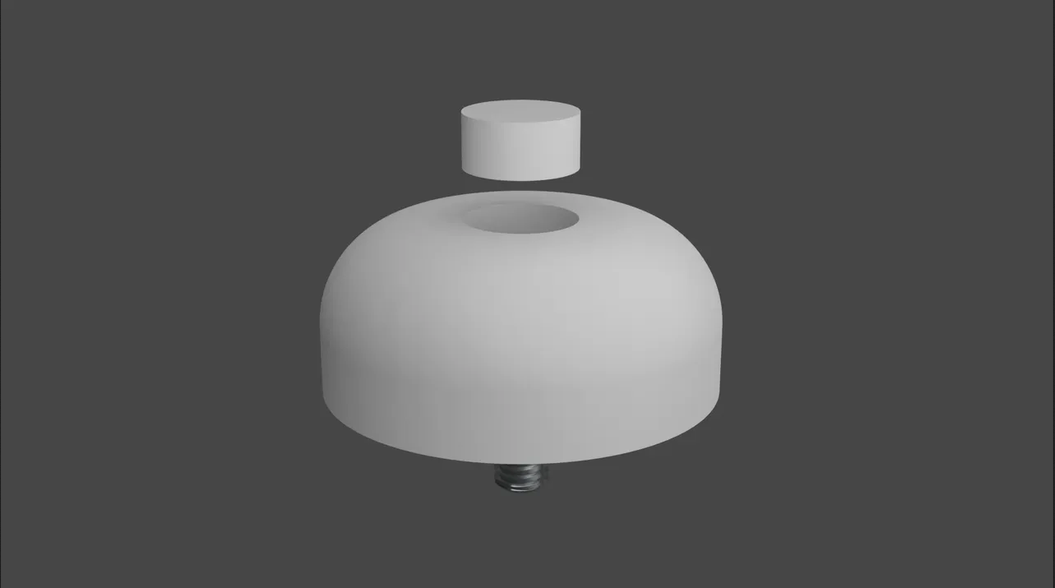Photo of Raffig Curtain Rod Finial Body